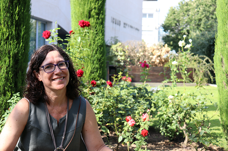 Teresa Puig en el ICMAB-CSIC. Imagen: Sabela Rey.