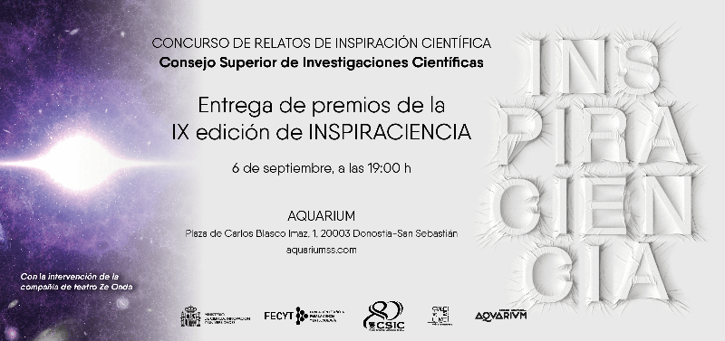 Invitació lliurament de premis Inspiraciència