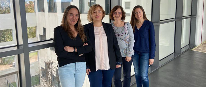 Membres de l'equip liderat per Laura Lechuga a l'ICN2. Imatge: ICN2.