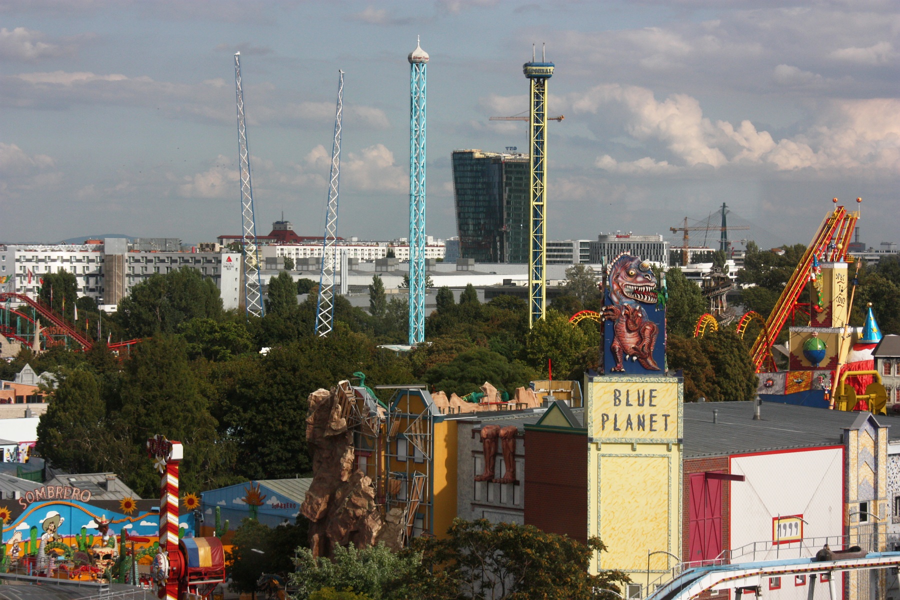 Parc d'atraccions al Prater. Imatge: Wikimedia.