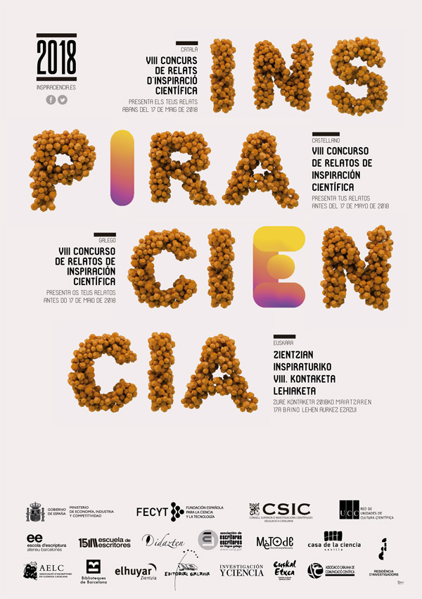 Poster d'Inspiraciència 2018. 