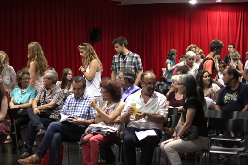 Público asistente al acto de entrega de premios de Inspiraciencia.