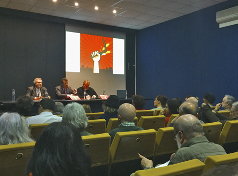 Un moment de la presentació del catàleg (MAC).