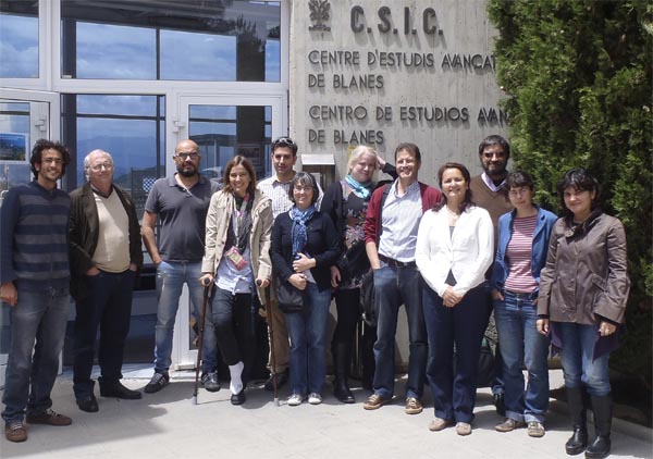 Asistentes al encuentro en el CEAB.