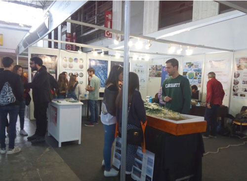 Estand del CSIC en el Saló de l'Ensenyament, la passada edició.