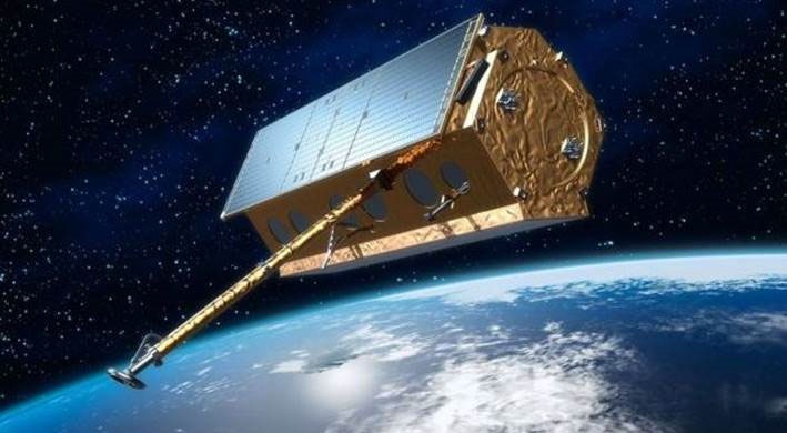 Imagen artística del satélite PAZ (Hisdesat)