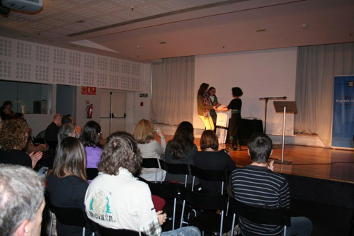 Un momento del acto de entrega de premios.