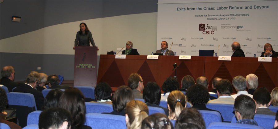acte de clausura dels 25 anys del IAE-CSIC.