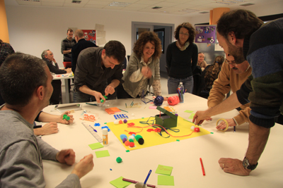 Un taller de la primera edició de TalentLab. Imatge: CSIC.